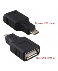Powertech ADAPTER USB 2,0V (F) to Micro B(M)